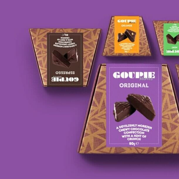 Goupie Chocolate Minis Banner
